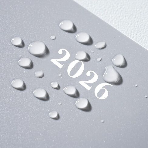 2026 مخطط شهري - 2026 مخطط ، يناير. 2026 - ديسمبر 2026 ، 8.5 "× 11" مخطط/تقويم شهري ، مخطط لمدة 12 شهرًا مع علامات تبويب وجيب وملصقات ، جهات اتصال وكلمات مرور ، ورق سميك ، ربط مزدوج - رمادي - رمادي in Saudi Arabia