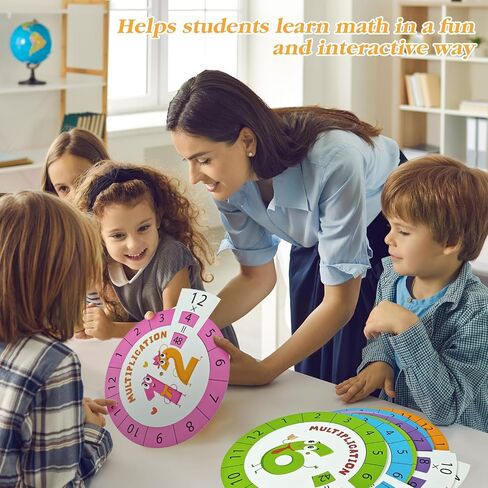 Cinrobiye Math Matrication Game Truplication Gingling Game 12Set Learning and Education BATCHS FOR CLASSHOM in Saudi Arabia