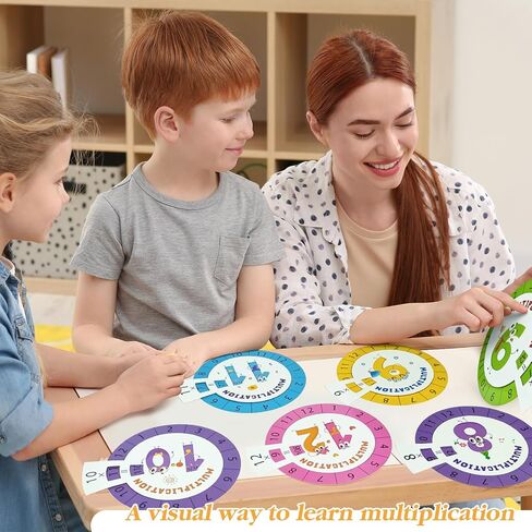 Cinrobiye Math Matrication Game Truplication Gingling Game 12Set Learning and Education BATCHS FOR CLASSHOM in Saudi Arabia