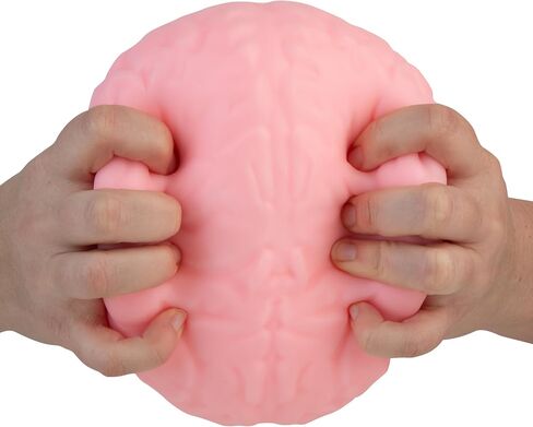 Orb Easy Sqweezy Jumbo Brainy - اضغط على هذا الدماغ الكبير والممتع والبطيء والبطيء والدماغ الناعم الإضافي للتخفيف in Saudi Arabia