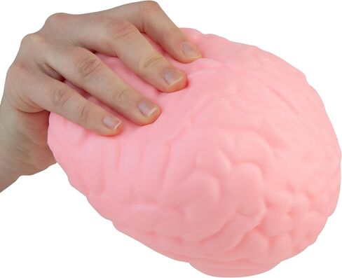Orb Easy Sqweezy Jumbo Brainy - اضغط على هذا الدماغ الكبير والممتع والبطيء والبطيء والدماغ الناعم الإضافي للتخفيف in Saudi Arabia