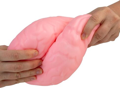 Orb Easy Sqweezy Jumbo Brainy - اضغط على هذا الدماغ الكبير والممتع والبطيء والبطيء والدماغ الناعم الإضافي للتخفيف in Saudi Arabia