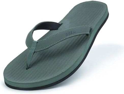 شبشب نسائي نباتي من Indosole ESSNTLS [نعل إطار معاد استخدامه، دعم قوس من المطاط الطبيعي، حزام ENVRO، مقاوم للماء] in Kuwait