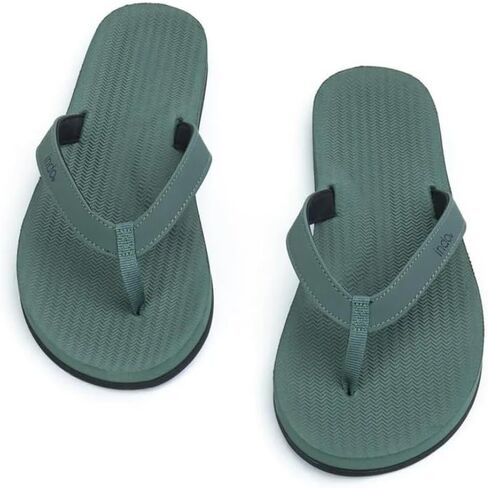 شبشب نسائي نباتي من Indosole ESSNTLS [نعل إطار معاد استخدامه، دعم قوس من المطاط الطبيعي، حزام ENVRO، مقاوم للماء] in Kuwait