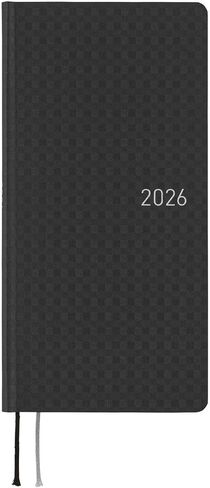 Hobonichi Techo 2026 Weeks – Paper Series: Black Gingham (English, Tall & Slim, January Start) in Saudi Arabia