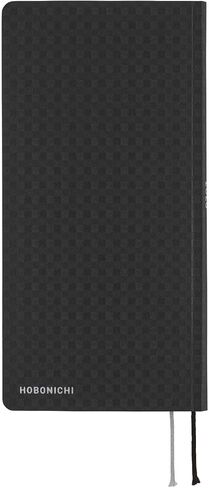 Hobonichi Techo 2026 Weeks – Paper Series: Black Gingham (English, Tall & Slim, January Start) in Saudi Arabia