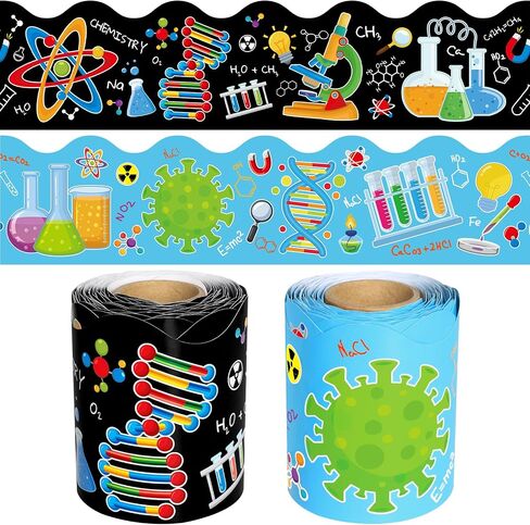 2 Rolls Pencil Crayon Border, 65.6 Ft Colorful Die-Cut Borders Crayon Pencil Classroom Bulletin Board Border Trim for Home Office Back to School Bulletin Boards Chalkboard Wall Decor in Kuwait