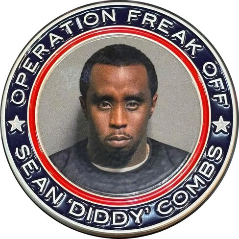 الخط الأمامي الأمريكي EL16-003 DIDDY Challenge COIN DOJ LAPD HSI FBI US MARSHALS MIAMI POLES in Kuwait