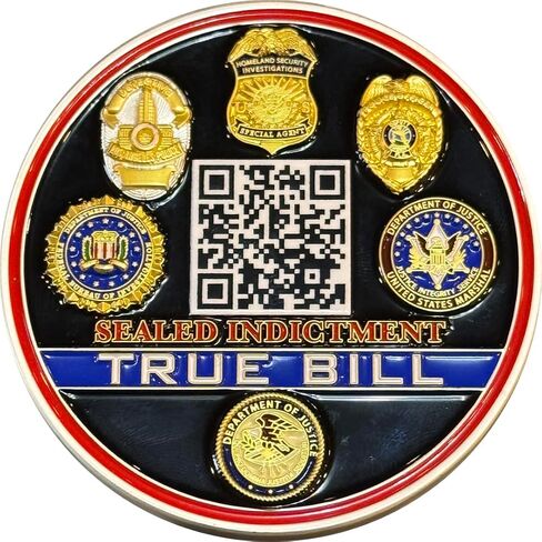 الخط الأمامي الأمريكي EL16-003 DIDDY Challenge COIN DOJ LAPD HSI FBI US MARSHALS MIAMI POLES in Kuwait