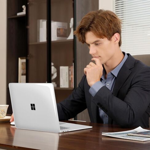 Mosiso متوافق مع Microsoft Surface Laptop 15 بوصة العلبة السابعة Copilot+ PC 2025 2024 إطلاق شاشة اللمس طراز 2037 ، قذيفة صلبة بلاستيكية مع غلاف الشاشة والوحة المفاتيح ، الأسود in Saudi Arabia