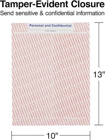 Staples 487513 Personal & Confidential Inter-Departmental Envelopes 10-Inch x 13-Inch 100/BX in Saudi Arabia