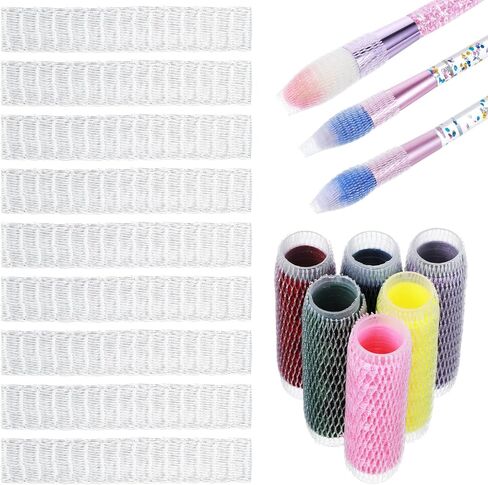 100 PCS Threads شبكة التخزين المؤقت ، شبكة خياطة التخزين المؤقت لأحجام مختلفة من خياطة خياطة التطريز و Serger Thread Rockes Cons 6x1cm in Saudi Arabia