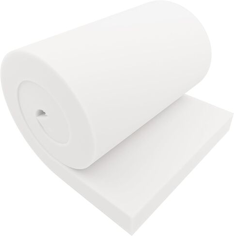 GoTo Foam 3" Height x 26" Width x 76" Length 44ILD (Firm) Upholstery Cushion Made in USA in Saudi Arabia