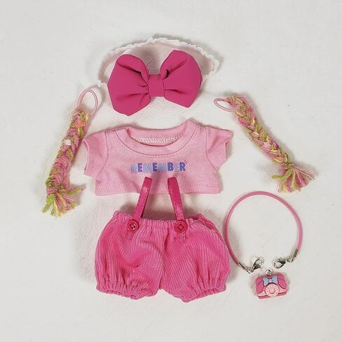 دمية ملابس-زي بلعب الأدوار الملك | معطف Cape Coat المكون من 3 قطع لـ 17 سم LBB ، ويشمل: Little King Crown ، و White Fralled Round Top ، و Red Cape--لم يتم تضمينه in Kuwait