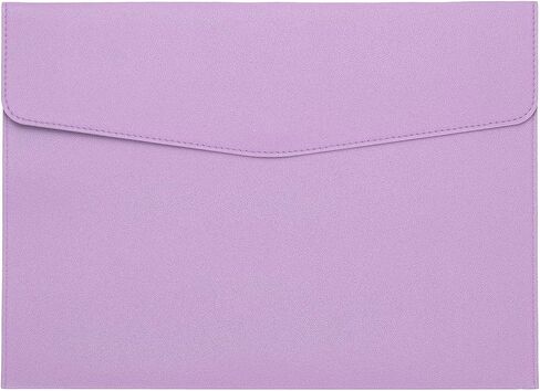 مجلد ملف Patikil Pu Leather A4 ، حقيبة مستندات ملفات ، مجلد محفظة ، مجلد محفظة ، مع إغلاق Snap for Letter Develipt 2 ، Green in Saudi Arabia