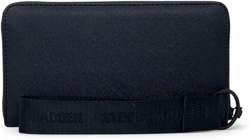Steve Madden Bzip-Web Zip Around Wallet Wristlet (Cyber Lime) in Saudi Arabia