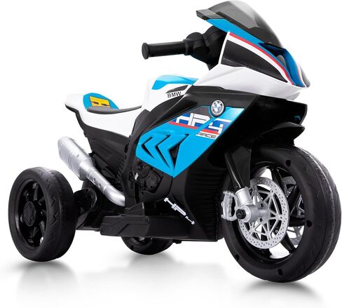 [2025 تم ترقيته] دراجة نارية كهربائية BMW 12V المرخصة لـ Alphakids ، و 3 إلى 3 إلى 5 سنوات ، وخفيفة الوزن ، وسهلة الركوب مع العكس ، والمصباح الأمامي ، والقرن ، و MP3/USB ، وتصميم مستقر آمن (Charm Red) in Kuwait