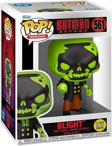 فونكو بوب! الأبطال: Batman Beyond - Blight - DC Comics - FINYL Figure - فكرة الهدية - البضائع الرسمية - ألعاب للأطفال والكبار - عشاق الكتب المصورة - نموذج نموذج لهواة جمع العملات in Saudi Arabia