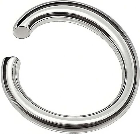 500PCS 9mm 1.3mm Thick 16 Gauge Stainless Steel Open Jump Rings, Metal Round Strong Thick Craft Ring for Necklace Bracelet Keychain Chainmail Jewelry Making in Kuwait