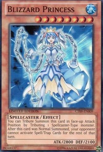 يو جي- أوه! - Blizzard Princess (CT09 -EN009) - 2012 Tins - Edition Limited - Super Rare in Saudi Arabia