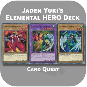 مجموعة مخصصة كاملة ل yu-gi-oh! GX - DECK JADEN YUKI's Classic Hero Hero Deck in Saudi Arabia