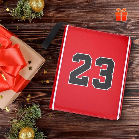 Basketball Card Binder 900 Pockets, Basketball Card Holder for Trading Cards, 3 Ring Sports Card Collection Binder with 50 Removable Sleeves, with Zipper in Saudi Arabia