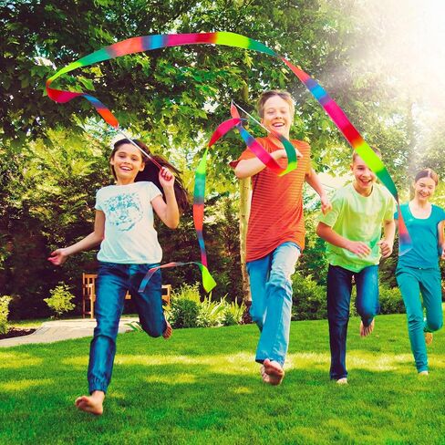 Joyin 10 PCS RIBBON Dancing Wands Party Party Set ، WAND RIPBON RIPBON GYMNASTICS WAND ، Princess Birthday Party Favors for Kids ، Guids Carnival ، Goody Bag Stuffs in Saudi Arabia
