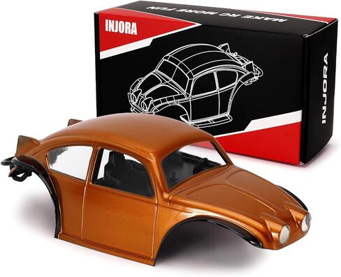 INJORA BUG18 Body with Interior for 1/18 TRX4M Universal LCG Chassis（Black） in Saudi Arabia