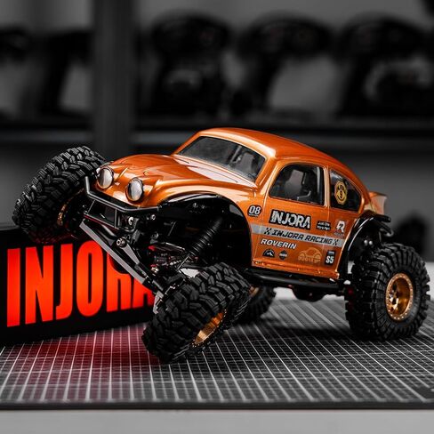INJORA BUG18 Body with Interior for 1/18 TRX4M Universal LCG Chassis（Black） in Saudi Arabia
