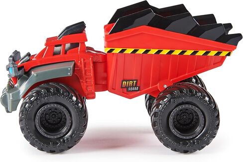Monster Jam ، Axel Dirt Squad Squad Dump Truck Monster Truck with Parts Movid in Kuwait