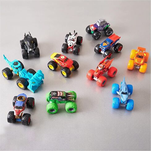 Monster Jam ، Axel Dirt Squad Squad Dump Truck Monster Truck with Parts Movid in Kuwait