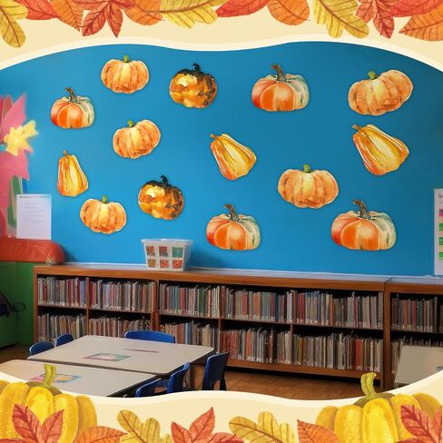 100 Pcs Color Diffusing Paper Pumpkins 6 Inches Assorted Shape Color Diffusing Fall Thanksgiving Crafts Watercolor Pumpkins for Autumn Arts and Crafts Decoration, 4 Styles in Saudi Arabia