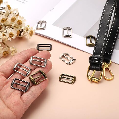 uxcell Metal Baseball Cap Buckle, Adjustable Cap Strap Adjuster Slider Bag Belt Strap in Saudi Arabia