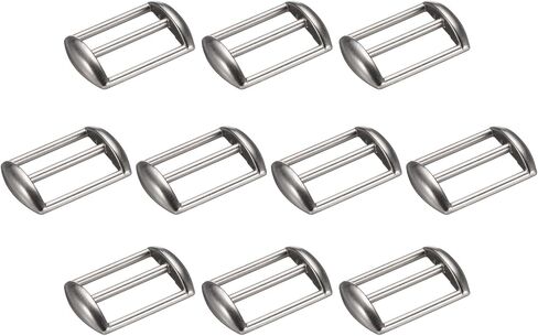 uxcell Metal Baseball Cap Buckle, Adjustable Cap Strap Adjuster Slider Bag Belt Strap in Saudi Arabia