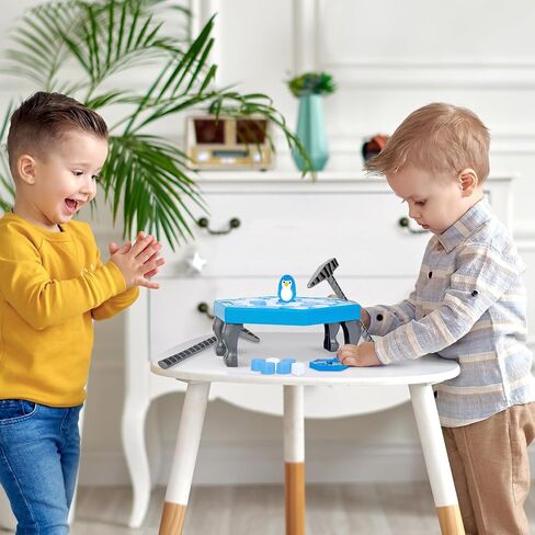 SS Save Penguin On Ice Game, Penguin Trap Break ice Activate Family Party Ice Breaking Kids Puzzle Table Knock Block in Saudi Arabia