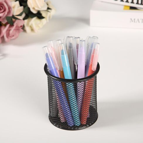Mr. Pen- Gel Highlighters, 12 Pack, Morandi & Vintage Colors, Bible Highlighters for Bibles That Do Not Bleed in Saudi Arabia