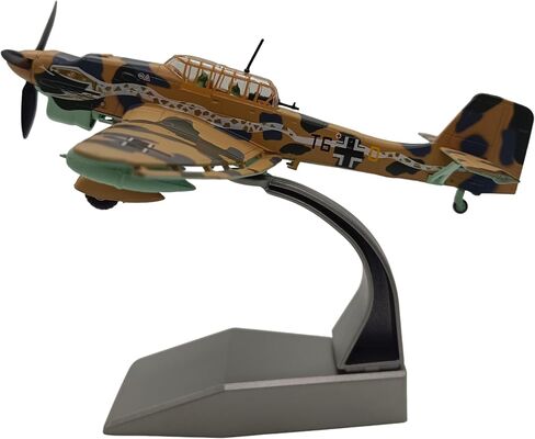 1:72 مقياس الطائرات المصنوعة من الطائرات JU-87 مقاتلة طراز Jet Model Fighter Plane Model Morid in Saudi Arabia