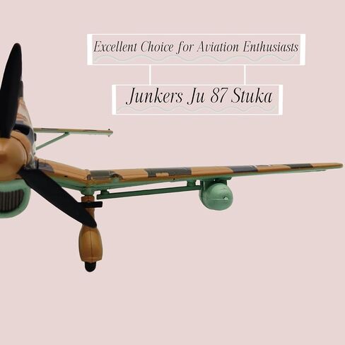 1:72 مقياس الطائرات المصنوعة من الطائرات JU-87 مقاتلة طراز Jet Model Fighter Plane Model Morid in Saudi Arabia