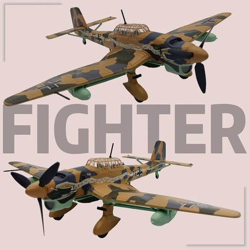 1:72 مقياس الطائرات المصنوعة من الطائرات JU-87 مقاتلة طراز Jet Model Fighter Plane Model Morid in Saudi Arabia