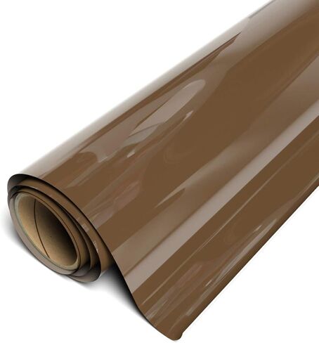 SISER Easyweed Heat Transfer Vinyl 11.8 "× 5 أقدام لفة (شوكولاتة) - - متوافق مع SISER و CRICUT و SYCHOUETTE وغيرها in Kuwait
