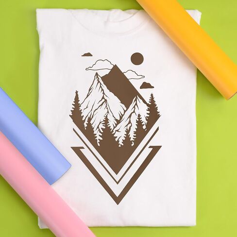 SISER Easyweed Heat Transfer Vinyl 11.8 "× 5 أقدام لفة (شوكولاتة) - - متوافق مع SISER و CRICUT و SYCHOUETTE وغيرها in Kuwait