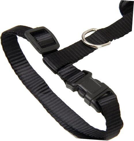 GANAZONO Djustable Kitten Harness Retractable Leash Cat Walking Harness and Leash Traction Rope Black in Saudi Arabia
