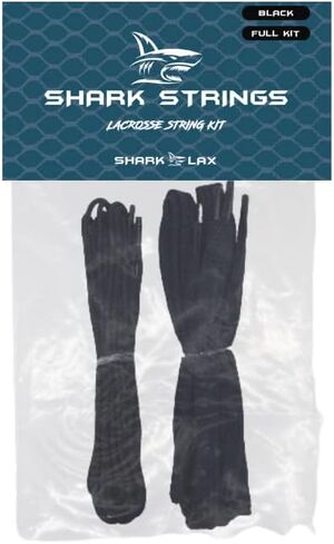 Shark Lax - مجموعة خيوط شبه ناعمة - بيضاء - مجموعة سهلة التركيب - استخدم خيوط شبه ناعمة للحصول على أفضل أداء in Saudi Arabia