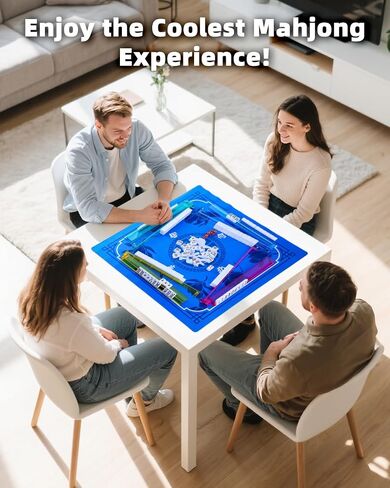4pcs رفوف Mahjong مع دافعين ، مجموعة من 4 مدافعين ورفوف من Mahjong ، مع 4 Dices و 8 ملصقات محظوظة ، حامل بلاط Mahjong الأكريليك و Pusher ، Rack Mah Jongg Rack ، Mah Jong Trays (Multi-Color) in Saudi Arabia