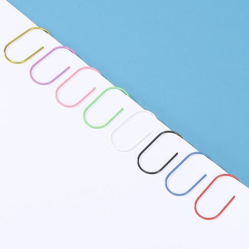 PATIKIL 100pcs 2inch Paper Clip, 50mm Large Paper Clip Cute Huge Metal Clips Rust-Proof Strong Durable Bulk Big for Office, Gold in Saudi Arabia