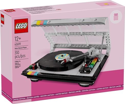 Lego 40699 Retro Record Player 310 Piece Limited Edition Limited Edition in Saudi Arabia