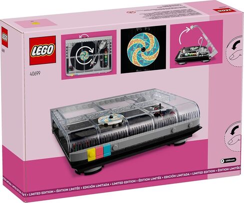 Lego 40699 Retro Record Player 310 Piece Limited Edition Limited Edition in Saudi Arabia