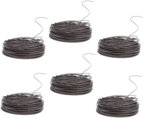 Rusted 20 Gauge Crafting Wire for Floral Arranging, Crafting and Creating | 6 Rolls of 30 Feet for 180 Total Feet in Saudi Arabia