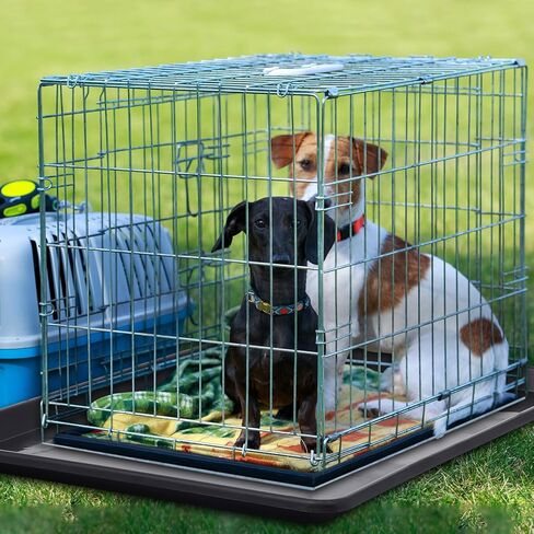 Mifoci 6 Pcs Replacement Tray for Dog, 35 × 23.6 Inch Large Dog Crate Tray Dog Kennel Tray Plastic Dog Crate Tray Pan Crate Bottom Liner Trays in Saudi Arabia