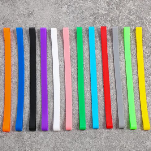 12pcs نطاقات مطاطية كبيرة كبيرة من السيليكون نطاقات مطاطية كبيرة جداً كبيرة سميكة مرنة واسعة النطاق يمكن أن تتغلف ملونة ملونة مرنة لكراسي الشاطئ الكتب التعبئة في الهواء الطلق معدات في الهواء الطلق in Saudi Arabia
